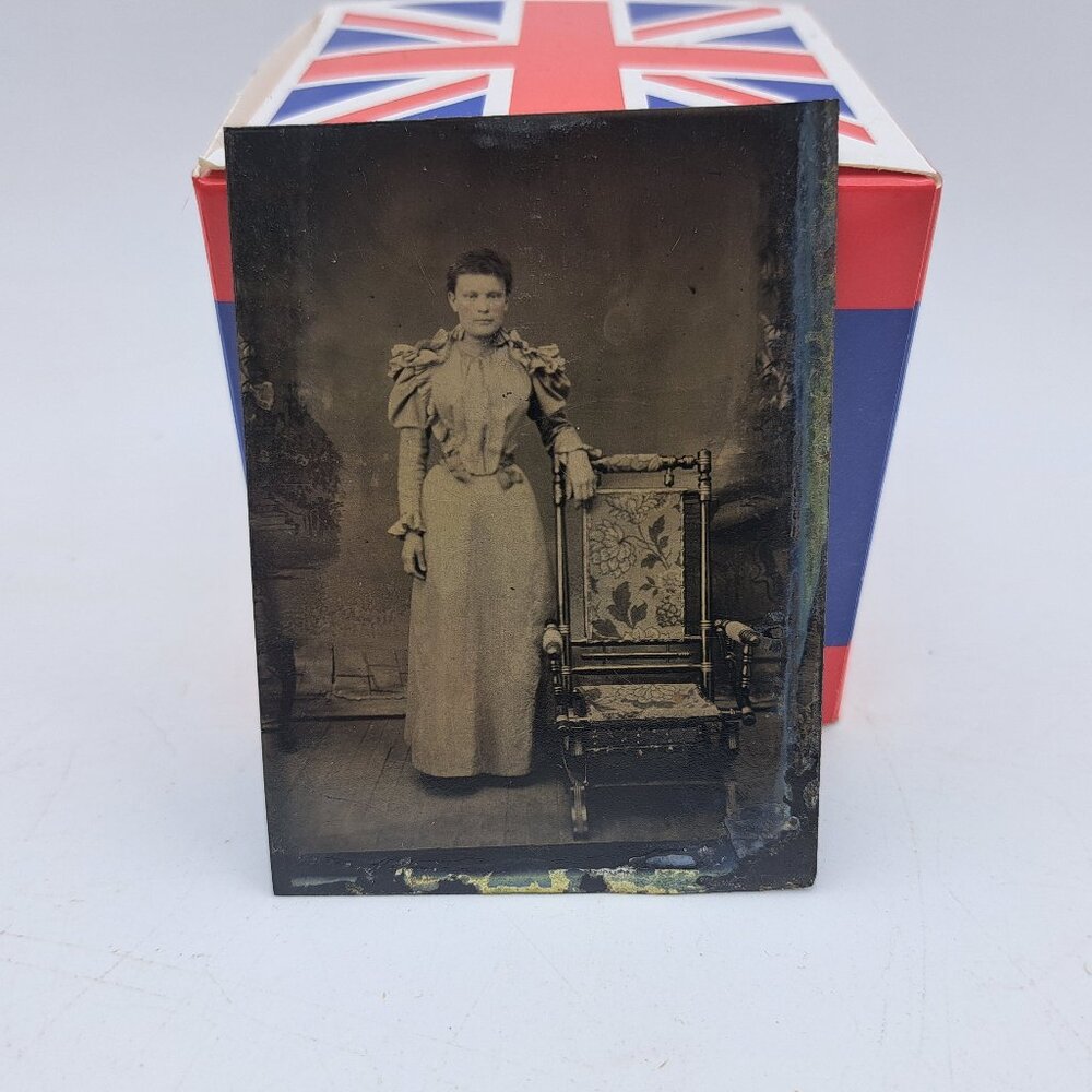 Antique Tintype of A Woman